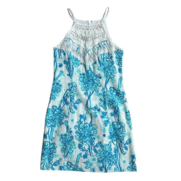 Lilly Pulitzer Pearl Shift in Resort White Back It Up Dress Size 4 - Picture 5 of 10